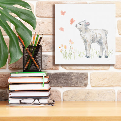 «Spring Lamb 4» par Katrina Pete, art mural sur toile