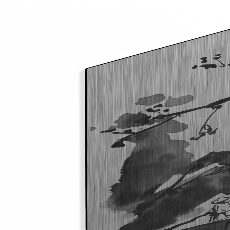«Bridge» par Pechane, art mural en métal, H 36 po x l 24 po