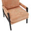 Kelly Mid-Century Modern Chenille Upholstered Accent Armchair-37456852