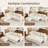 Brunella Upholstered Corduroy Sectional Sofa Bed Beige-326068160-326068166