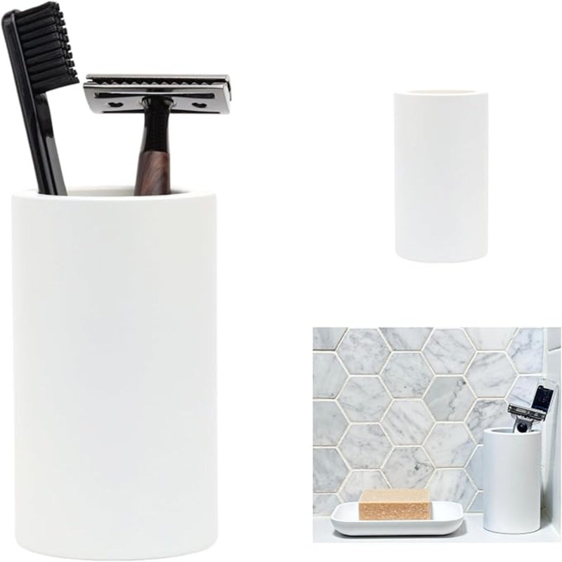 ROUS Hardware Countertop Organizer, Snow (White)