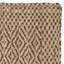 Tapis géométrique en jute tissé à la main Bellinger-991436648