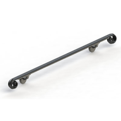 Scroll Wrought Iron Handrail