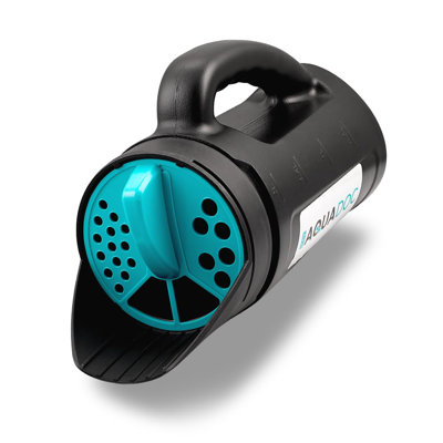 MAV AquaDoc AquaDoc Ice Melt Hand Spreader for Snow Salt, Fertilizer, Grass Seed Shaker - Multi-use Hand Held Salt Spreader for Snow with Multiple Size Openings