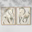 ANIMALS Series CCGLXV III - Reproduction encadrée de qualité supérieure - prête à être accrochée - aucun clou requis - aucun clou requis-1393526401-1393526400