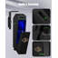 Biometric Drop-Down Gun Safe – Mounted Handgun Safe With LCD Display, Quick Access For Nightstand, Desk, Or Vehicle