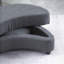 Fauteuil demi-tonneau avec repose-pieds de 51,2 po de largeur Dashton-948668427