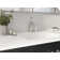Forté Single-Handle Bathroom Sink Faucet with Drain Assembly and Escutcheon Plate, 1.2 GPM