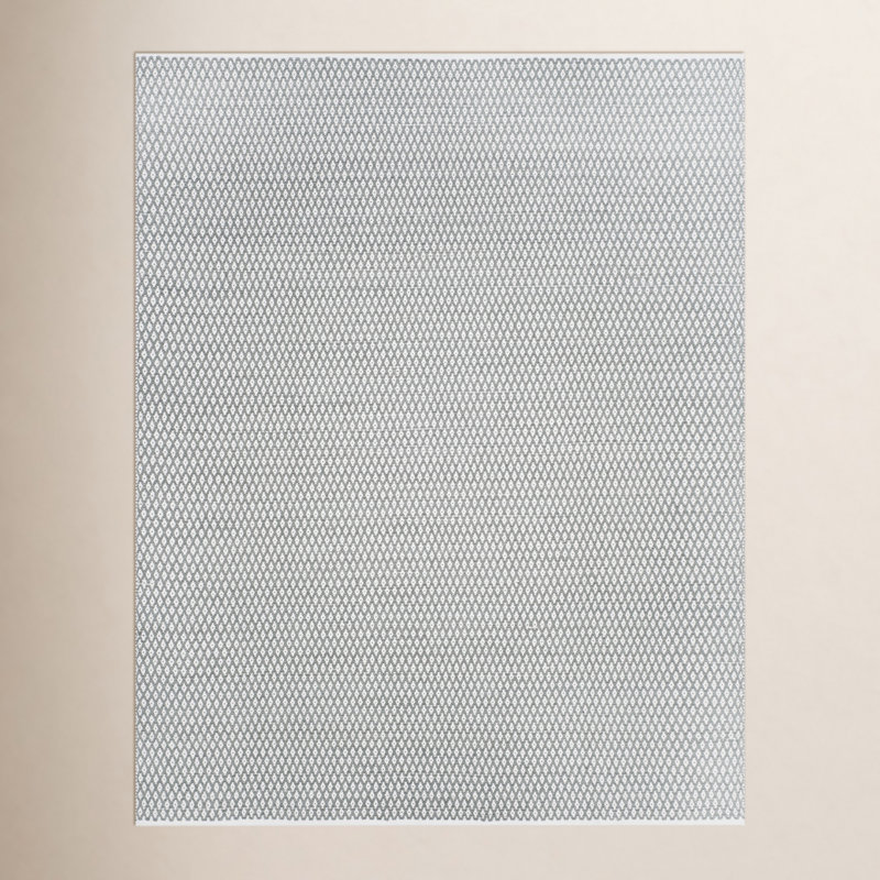 Evansdale Cotton Geometric Indoor Rug, Rectangle 6' x 9'