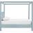 Salina Linen Textured Fabric Upholstered Bed-1559567299-1559567301
