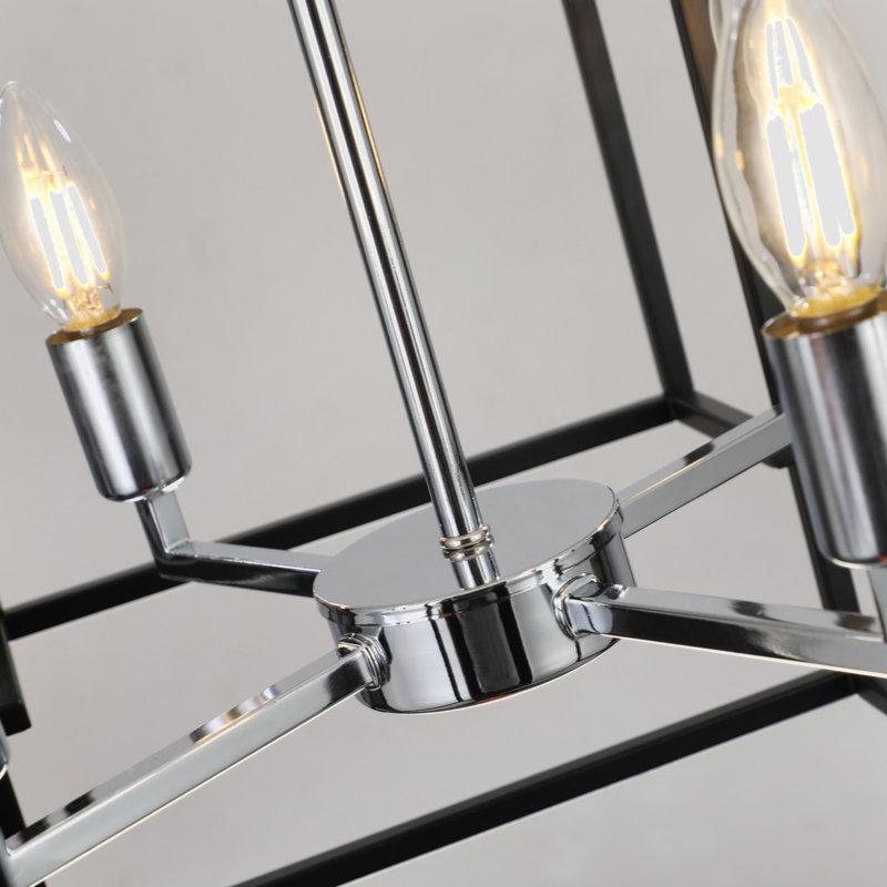 Novelty Ceiling Light, Black & Silver
