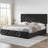Bed With 4 Storage Drawers And Headboard-815749847-815749673
