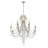 Labrecque 12 - Light Candle Style Chandelier with Crystal Accents