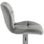 Modern Velvet Adjustable Height Counter Swivel  Stool Bar Chair with Footrest -1235305298
