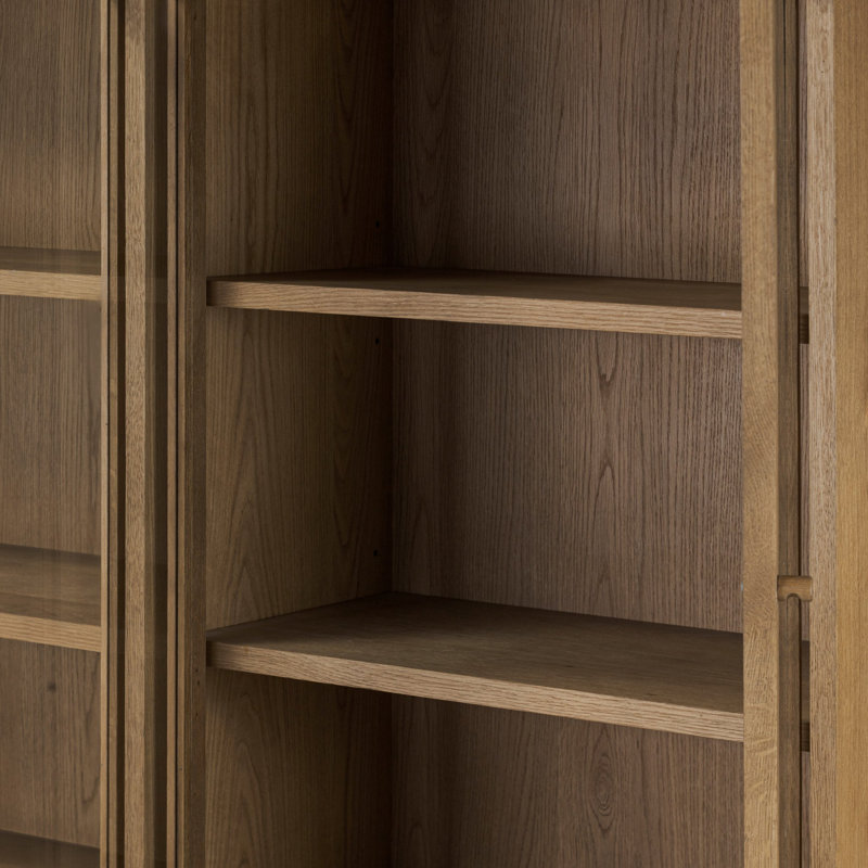 Bergstrom Display Cabinet, Light Brown