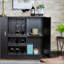 Armoire à vin à finition espresso