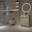 Base de meuble-lavabo simple 24 po Maoyan