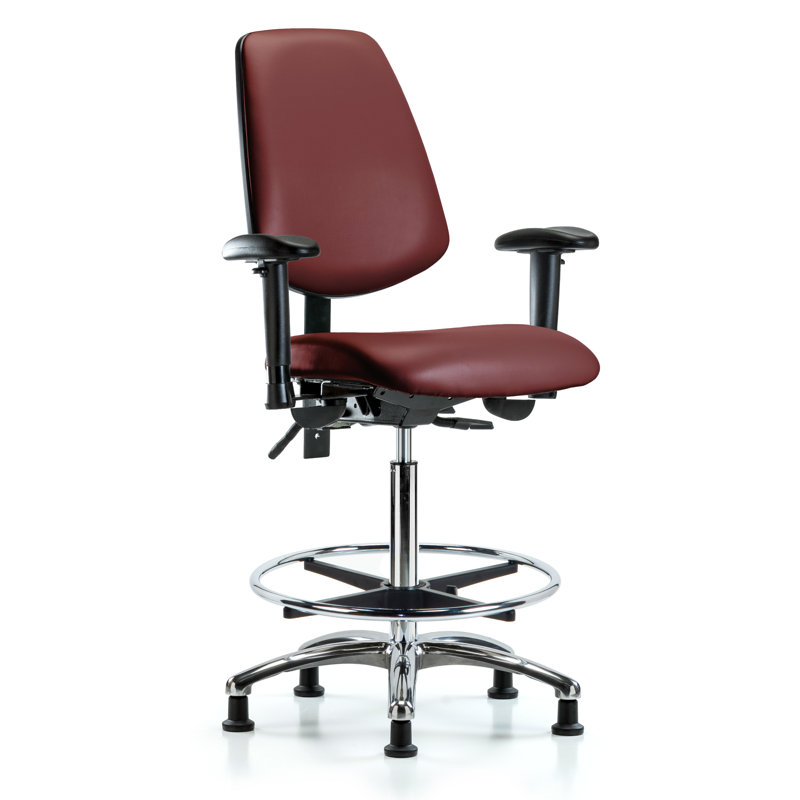 Chaise de travail ergonomique Landolfo, Bortsch, Patins, Oui