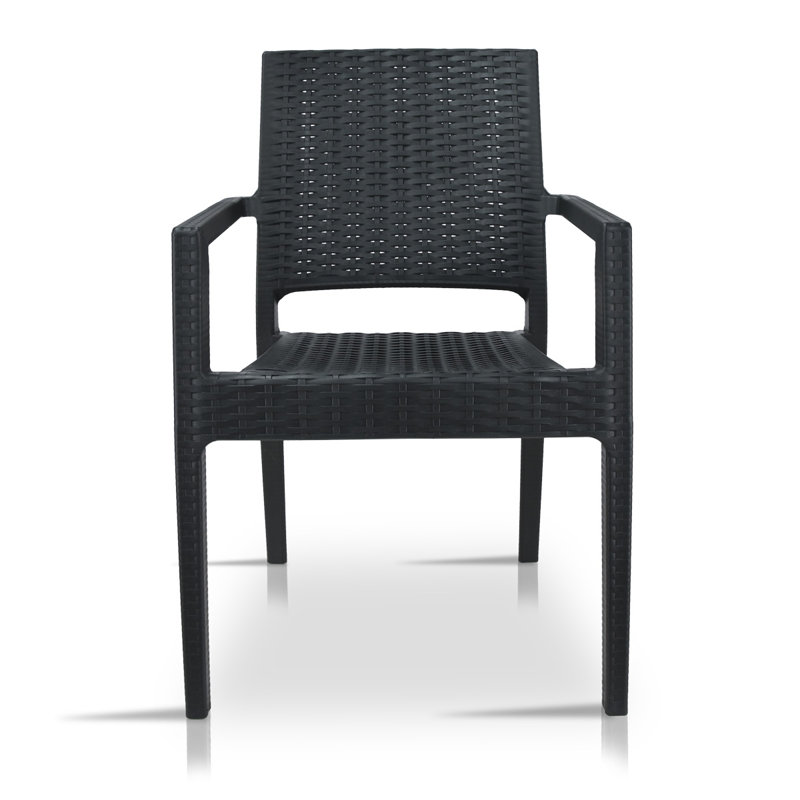 Willet Patio Dining Armchair, Antracite