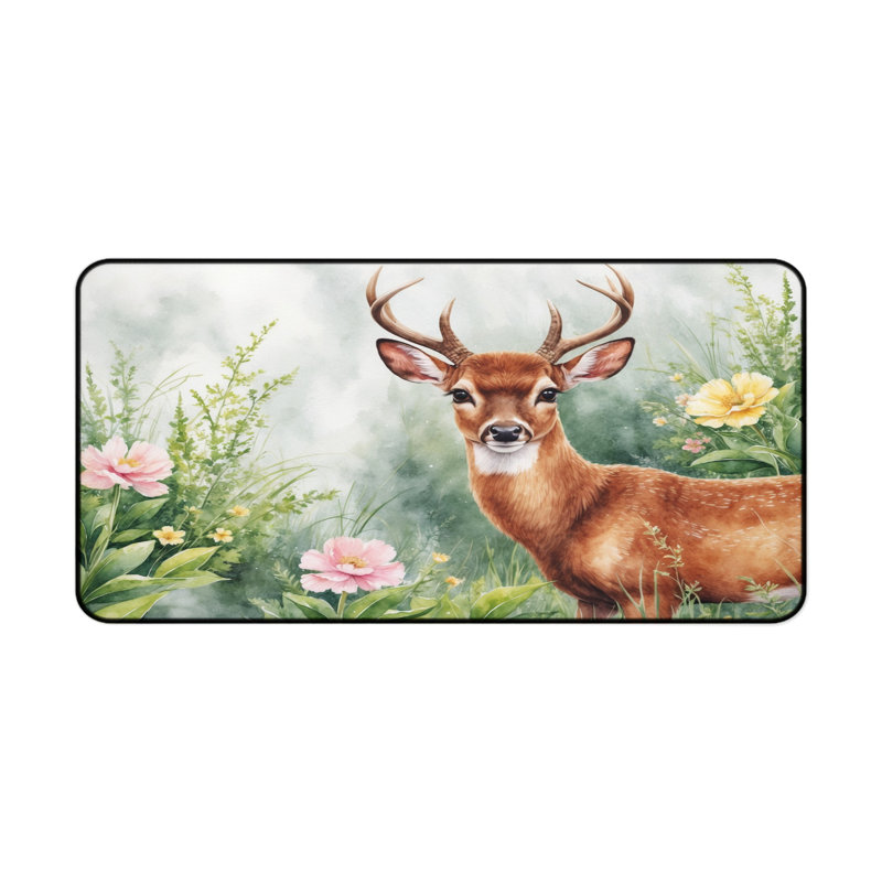 Polyester Desk Pad, 14.4x12.1