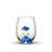 JoyJolt Disney Squad Mickey Mouse & Pals Looking Backwards Stemless Wine Glasses, 15oz