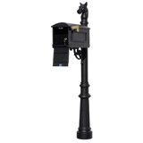 Lewiston Locking Post Mounted Mailbox