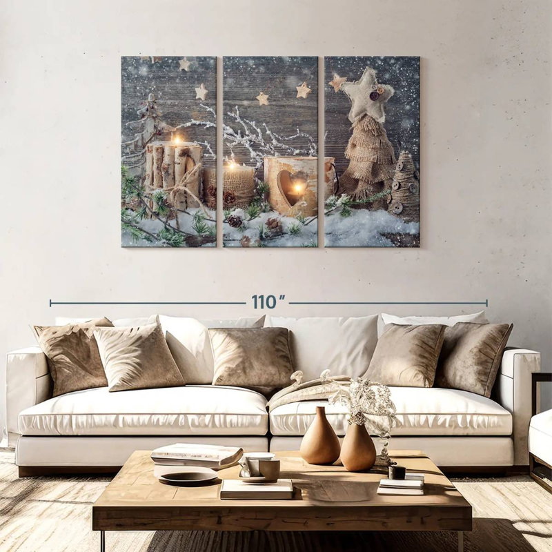 Advent, 48" H x 74" W