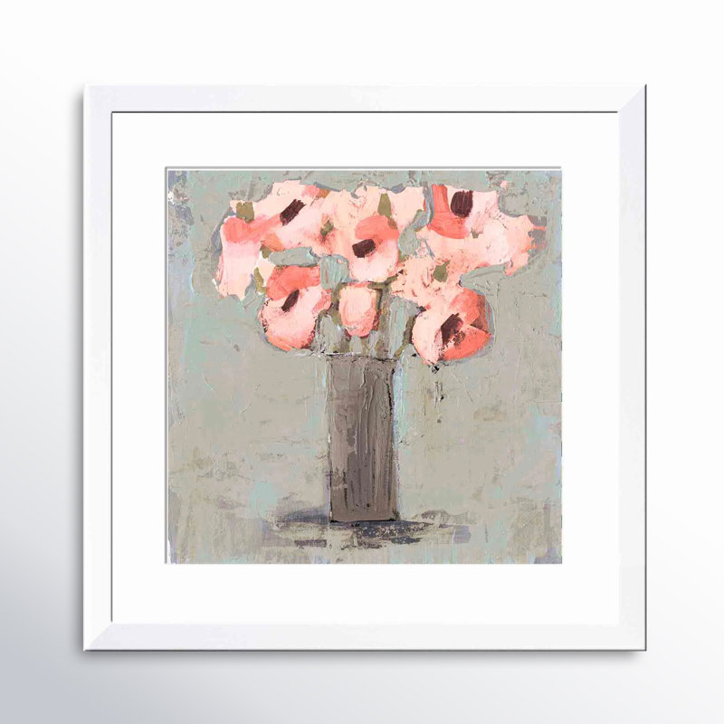 Pale Rustic Bouquet I by Victoria Borges, White, 36"H x 24"W