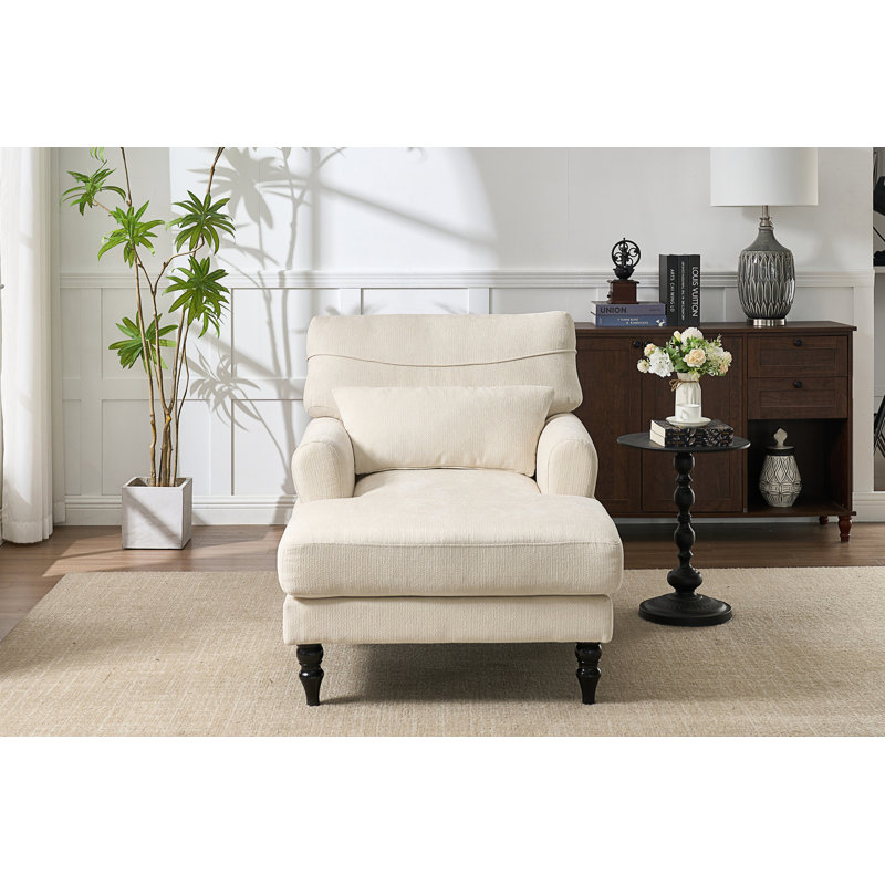Fauteuil inclinable moderne pour l'intérieur, Blanc