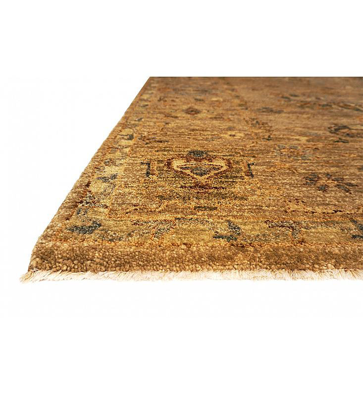 Essence Hand Knotted Wool Area Rug, Rectangle 6' x 9'