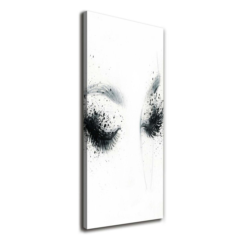 Makeup - Wrapped Canvas Print