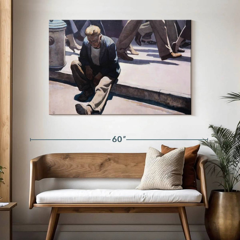 Leisha Forgotten Man, 32" H x 48" W