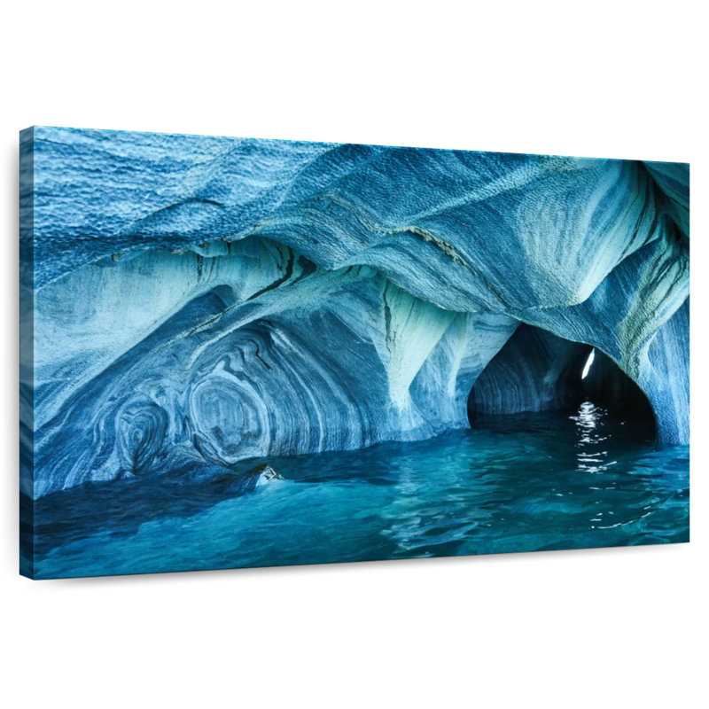 Alvord Patagonia Marble Cave, H 30 po x l 45 po