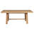 Natural Brown Extension Leaf Dining Table