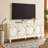 65.2" Sideboard Buffet Cabinet With Storage, Symmetrical Geometric Accent Coffee Bar Wine Bar Storage Cabinet, Large Console Table-623190655