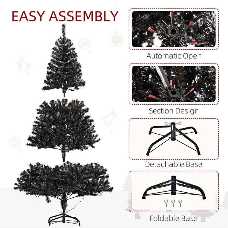 Sapin de Noël artificiel haute 6 pi