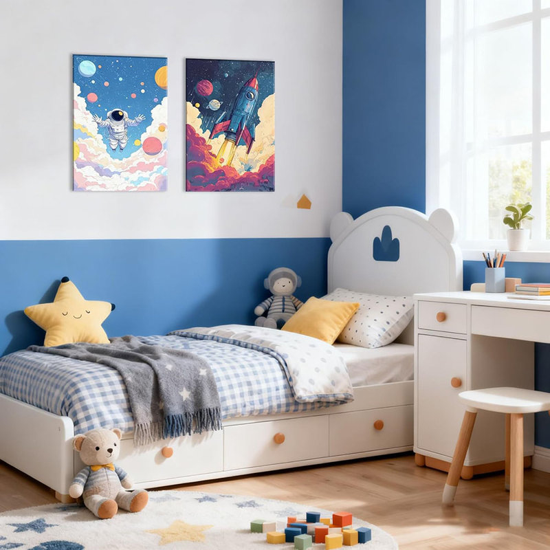2 Piece Wrapped Canvas Print