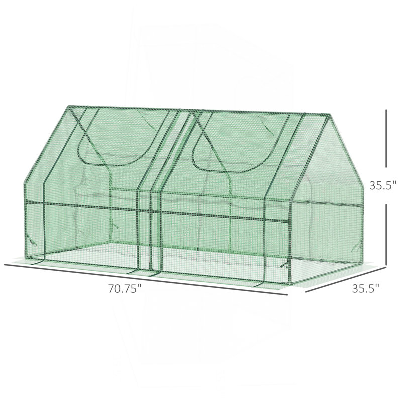 6' X 3' X 3' Portable Greenhouse