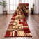 Tapis d'escalier rouge Chatfield