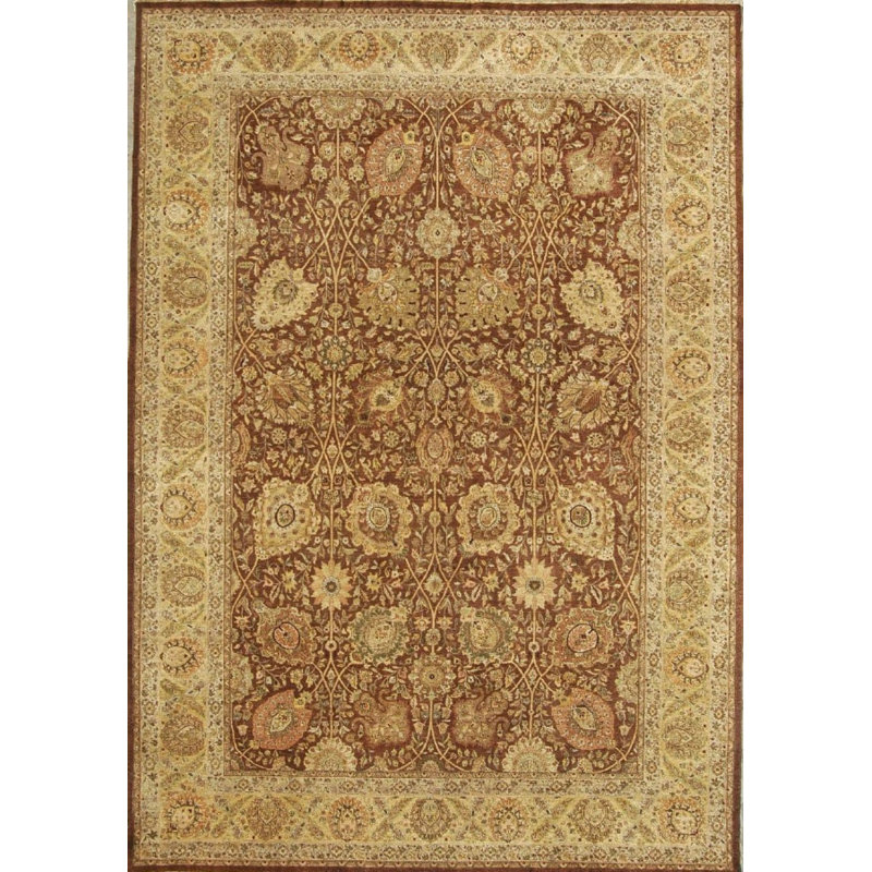 Tabriz Handmade Wool Floral Area Rug