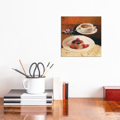 Cafe Grande IV 1 Piece Wrapped Canvas Wall Art