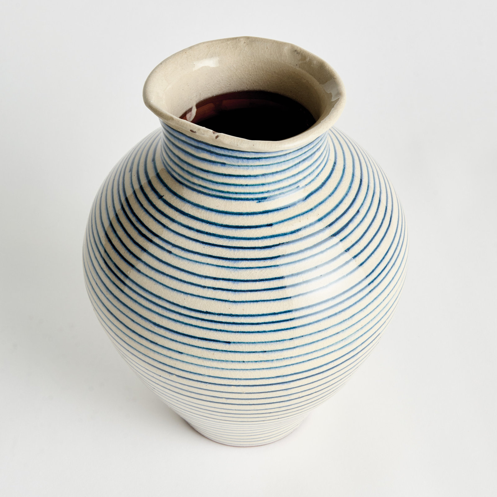 Handcrafted Table Vase, 14"
