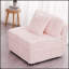 Canapé modulaire simple moelleux de 44,9 pouces, confortable et élégant pour les chambres à coucher et les salons-714663385