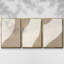 Neutral Stitches I - Ensemble de 3 reproductions sur toiles-97708617-97708622