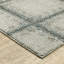 Tapis gris / bleu sarcelle Helya-866139914