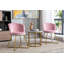 48cm H Velvet Upholstered Armchair-2041323244