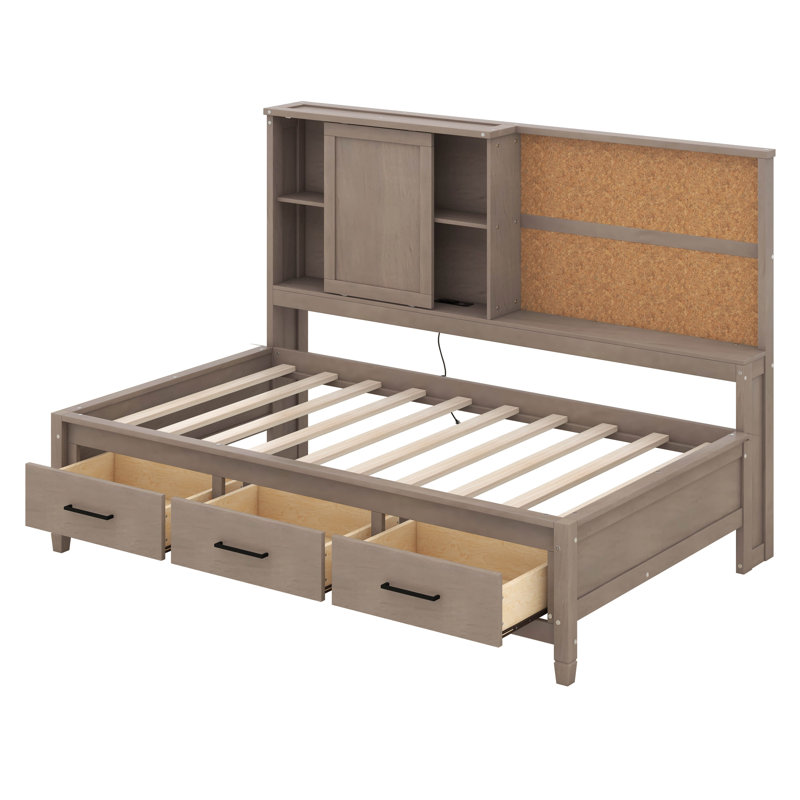 Lit Bertran, Bois antique