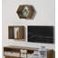 Jakarra Square Oak Solid Wood Accent Shelf
