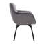 Velvet Swivel Armchair-1284429476