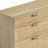 59" Rattan Dresser With Drawers, 6 Drawer Dresser For Bedroom, Clothes Storage Cabinet For Bedroom, Metal Handle&Wood Legs For Hallway, Living Room, Bedroom